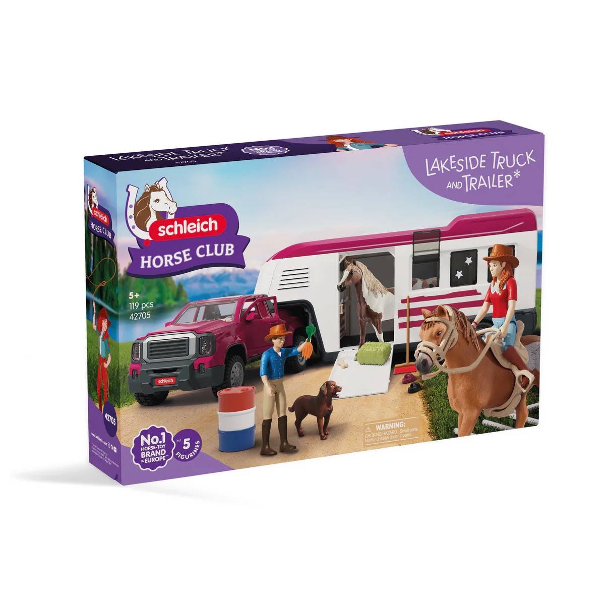 Schleich 42705 - Lakeside Truck mit Anhänger - HORSE CLUB