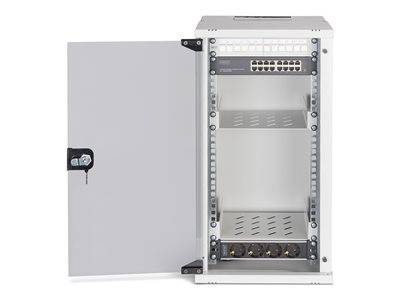 DIGITUS Netzwerk-Set 254 mm (10) - 12HE, 315x300 mm (BxT)we Multimedia-Technik 10 Gehäuse und