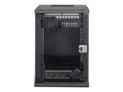 DIGITUS Netzwerk-Set 254 mm (10) - 9HE, 315x300 mm (BxT) sw Multimedia-Technik 10 Gehäuse und
