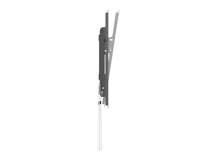 Equip 43"-95" Neigbare Schlanke TV-Wandhalterung, 2,41 m (95"), 200 x 200 mm, 800 x 400 mm, 0 - 8°, Acrylnitril-Butadien-Styrol (ABS), Edelstahl