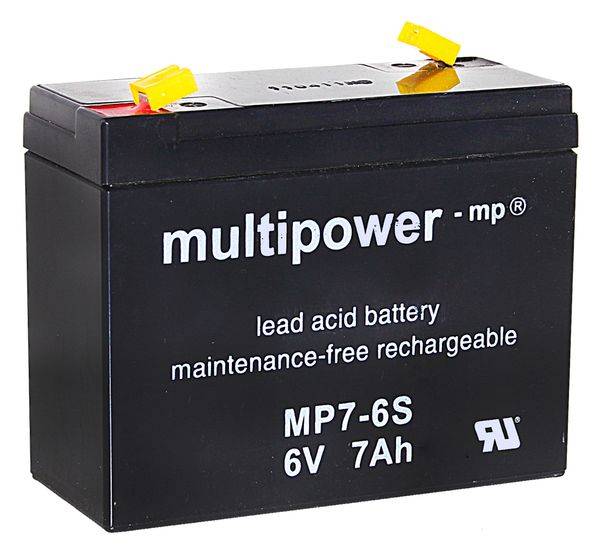 MP7-6S Blei-Akku Pb 6V / 7Ah