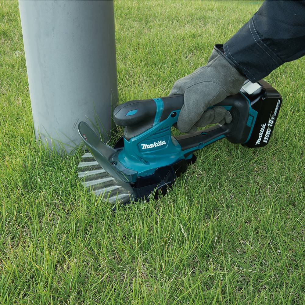 Makita Akku-Grasschere 18V DUM604SZ + SCHWÄBLE® Schaumseinlage + MAKPAC