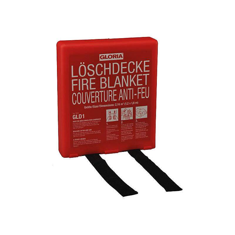 GLORIA Löschdecke GLORIA GLD1 - 120x180 cm, Löschdecke - Modell: GLD | Einsatzbereich: Außenbereich, EDV-Bereiche, Serv
