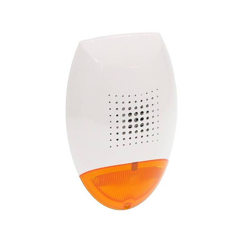 Satel SD-3001 O Außensirene orange 120dB 12V/1,2Ah, Sirene | Einsatzgebiet:Außenbereich | Sirenenlautstärke:120 dB | Le