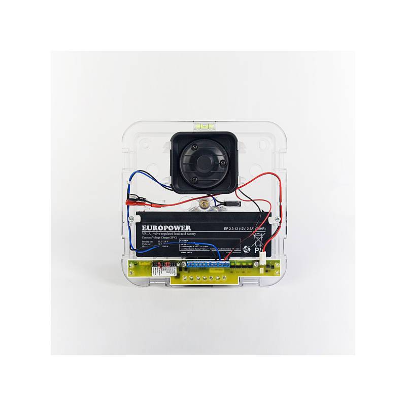 Satel Außensirene SD-6000 R rot 120dB 12V/2,3Ah, Sirene | nach Richtlinien:EN 50131 Grad 2 | Einsatzgebiet:Außenbereich