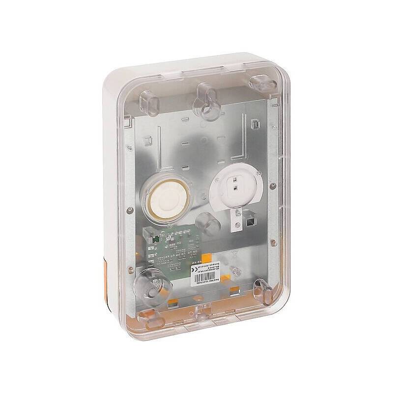 Satel SPL-2010 R Außensirene rot 120dB, Sirene | Einsatzgebiet:Außenbereich | Sirenenlautstärke:120 dB | Leuchtmittel: