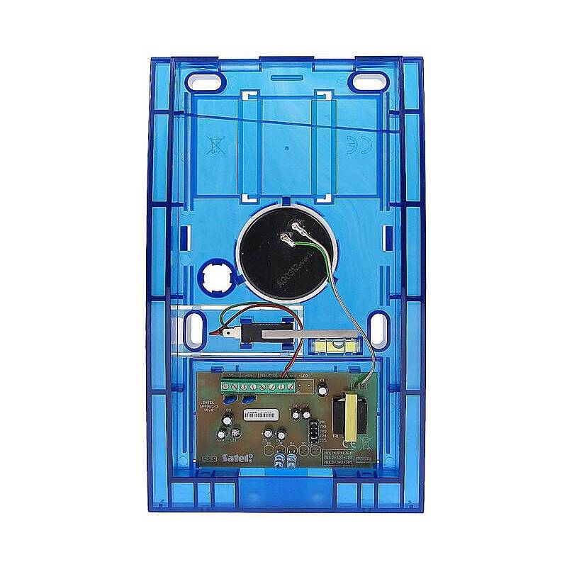 Satel SP-4001 BL Opt.-akust. Außensirene bl. 120dB, Sirene | Einsatzgebiet:Außenbereich | Sirenenlautstärke:120 dB | Le