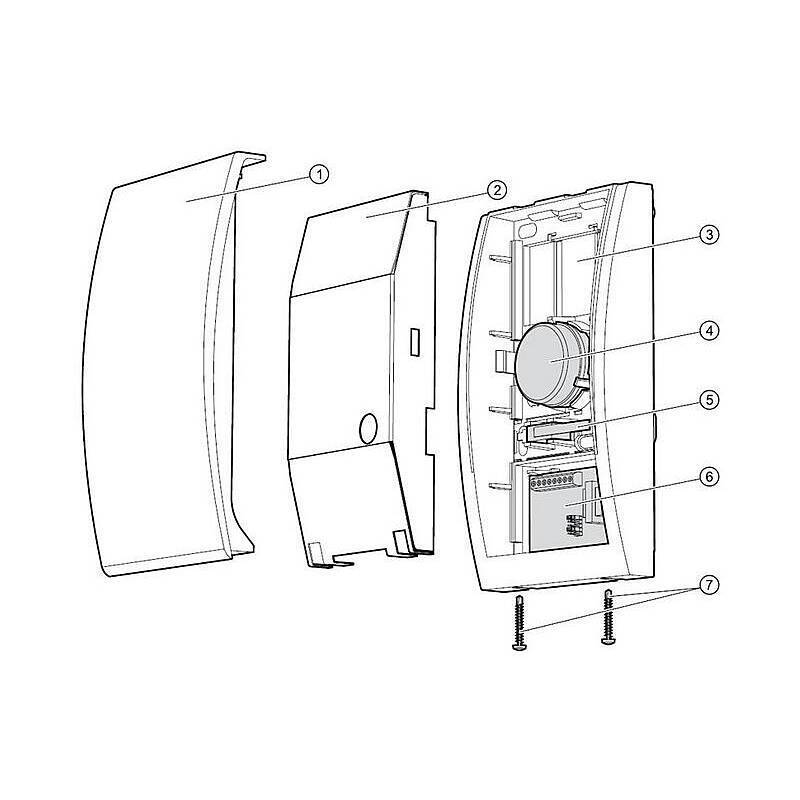 Satel SP-4001 BL Opt.-akust. Außensirene bl. 120dB, Sirene | Einsatzgebiet:Außenbereich | Sirenenlautstärke:120 dB | Le