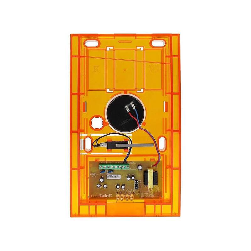 Satel SP-4001 O Opt.-akust. Außensirene ora. 120dB, Sirene | Einsatzgebiet:Außenbereich | Sirenenlautstärke:120 dB | Le