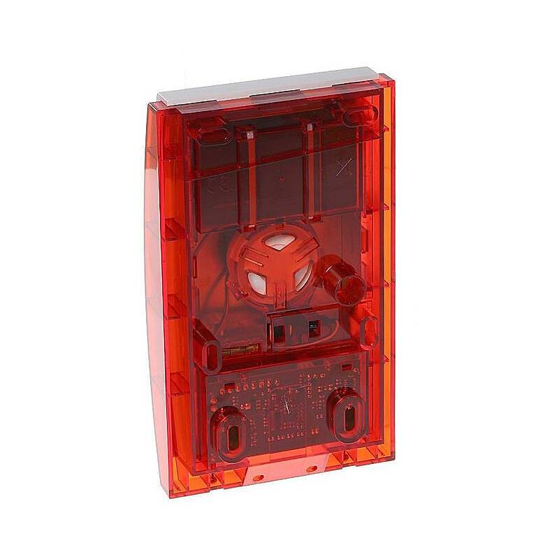 Satel SP-4002 R Außensirene rot 120dB 6V/1,3Ah, Sirene | Einsatzgebiet:Außenbereich | Sirenenlautstärke:120 dB | Leucht