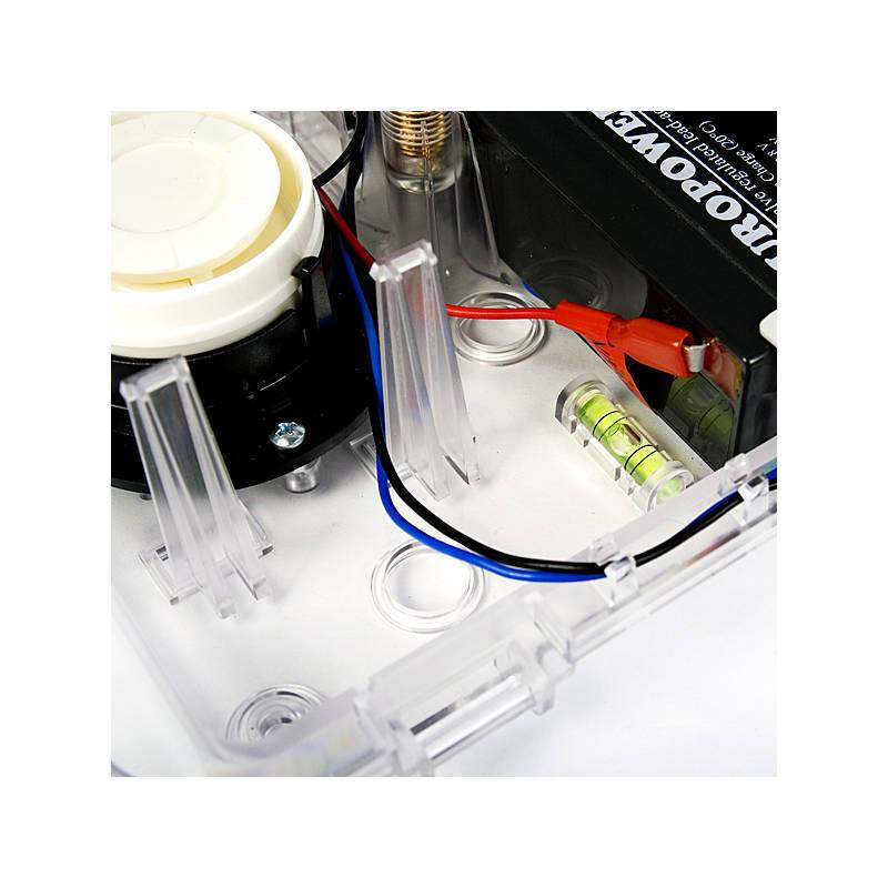 Satel SP-6500 R Opt.-akust. Außensirene rot 120dB, Sirene | nach Richtlinien:EN 50131 Grad 2 | Einsatzgebiet:Außenberei