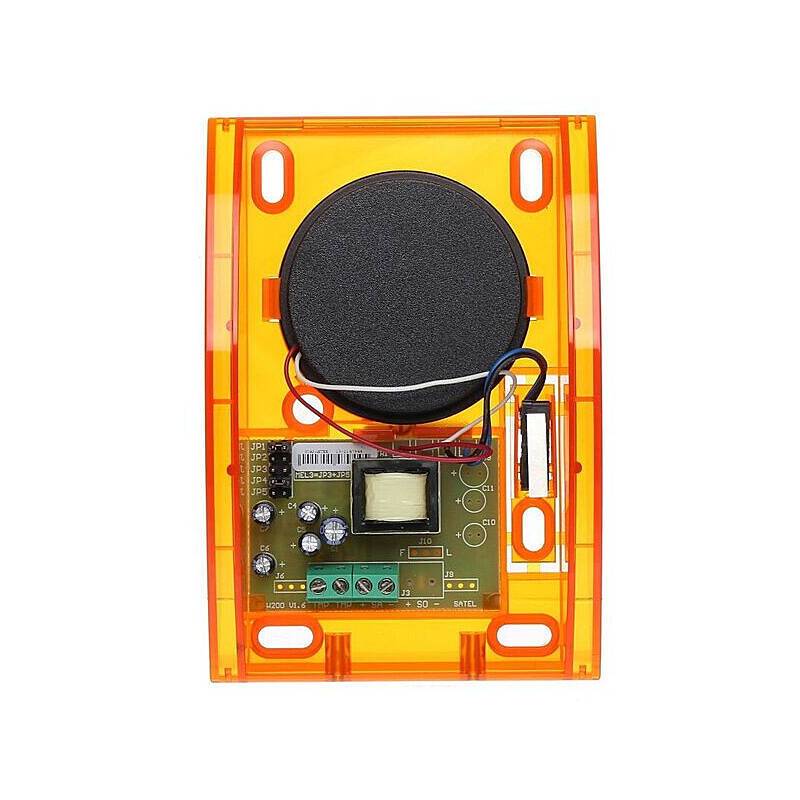 Satel SPW-210 O Innensirene orange 120dB 12V, Sirene | nach Richtlinien:EN 50131 Grad 2 | Einsatzgebiet:Innenbereich |