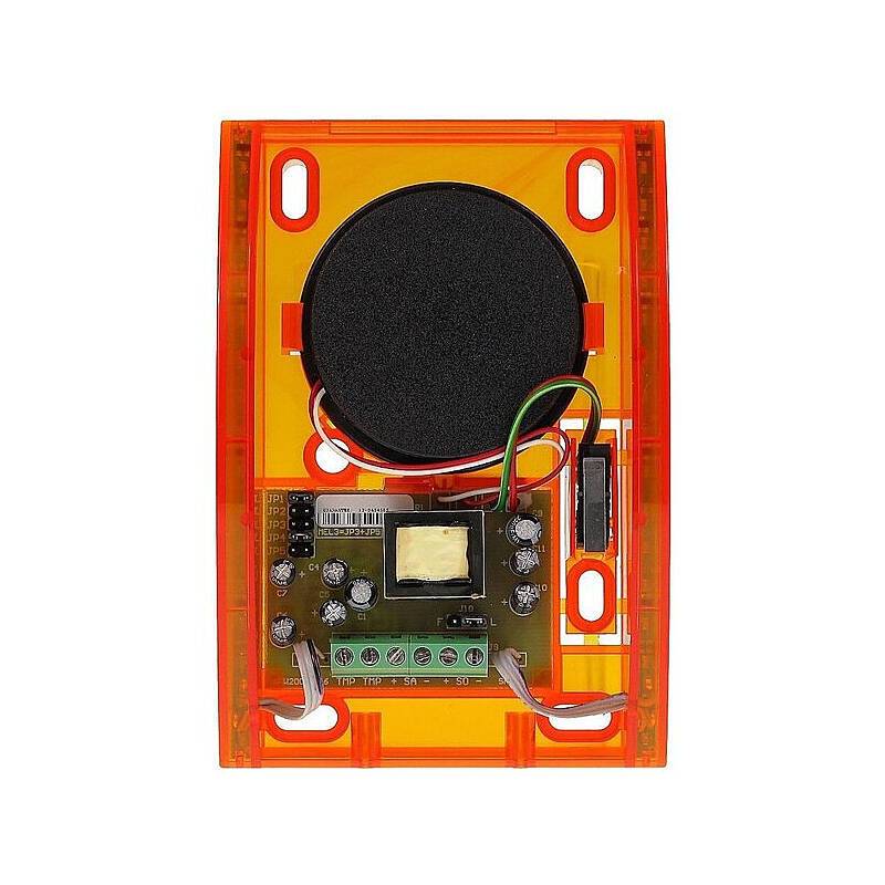 Satel SPW-220 O Opt-akust. Innensirene oran. 120dB, Sirene | nach Richtlinien:EN 50131 Grad 2 | Einsatzgebiet:Innenbere