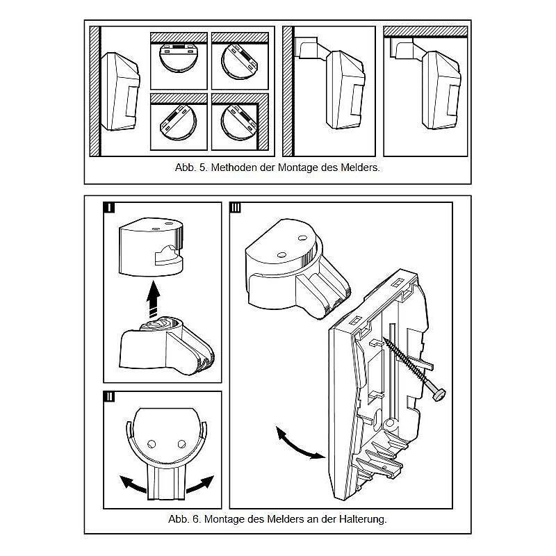Satel AQUA S Dual PIR-Melder 140° 15m 24V, Bewegungsmelder | Einsatzgebiet:Innenbereich | Leuchtmittel: LED | Funktione