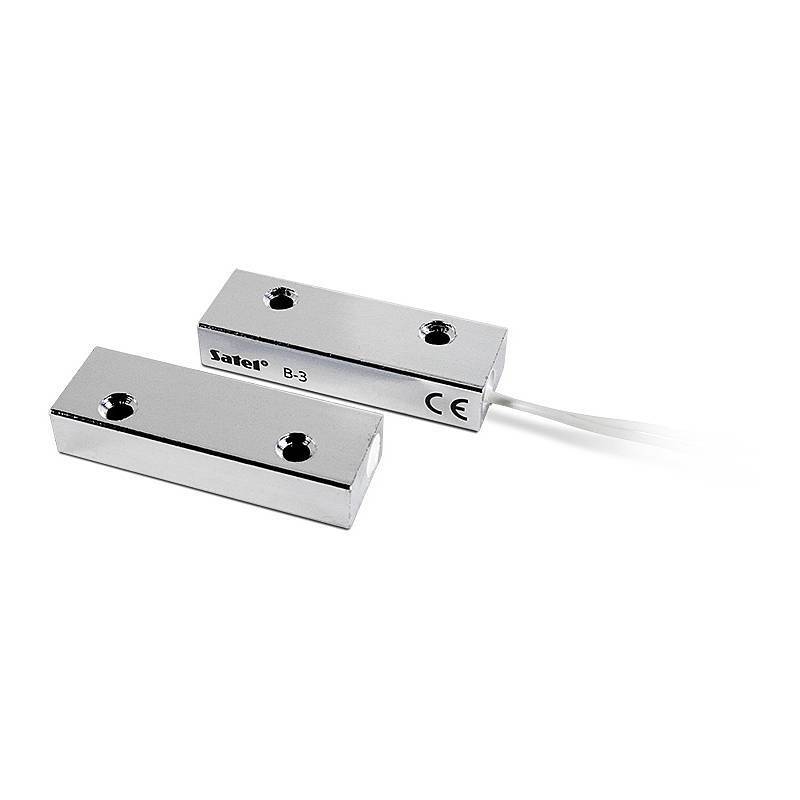 Satel B-3 schwerer Aufbau-Magnetkontakt, Metall, Magnetkontakt | Einsatzgebiet:Innenbereich, Tür, Fenster | Funktionen: