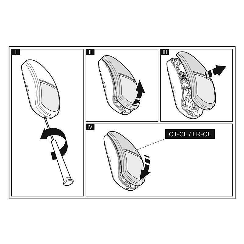 Satel LR-CL Gehäuseabdeckung + Fresnel-Linse, Zubehörartikel, Gehäuse