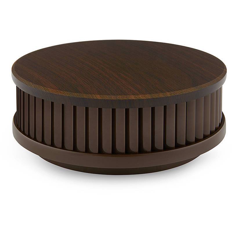 Pyrexx PX-1C Funk-Rauchmelder Holzoptik dunkel, Rauchmelder, Hitzemelder - Modell: PX-1C | Set-Inhalt: Rauchmelder, Mag