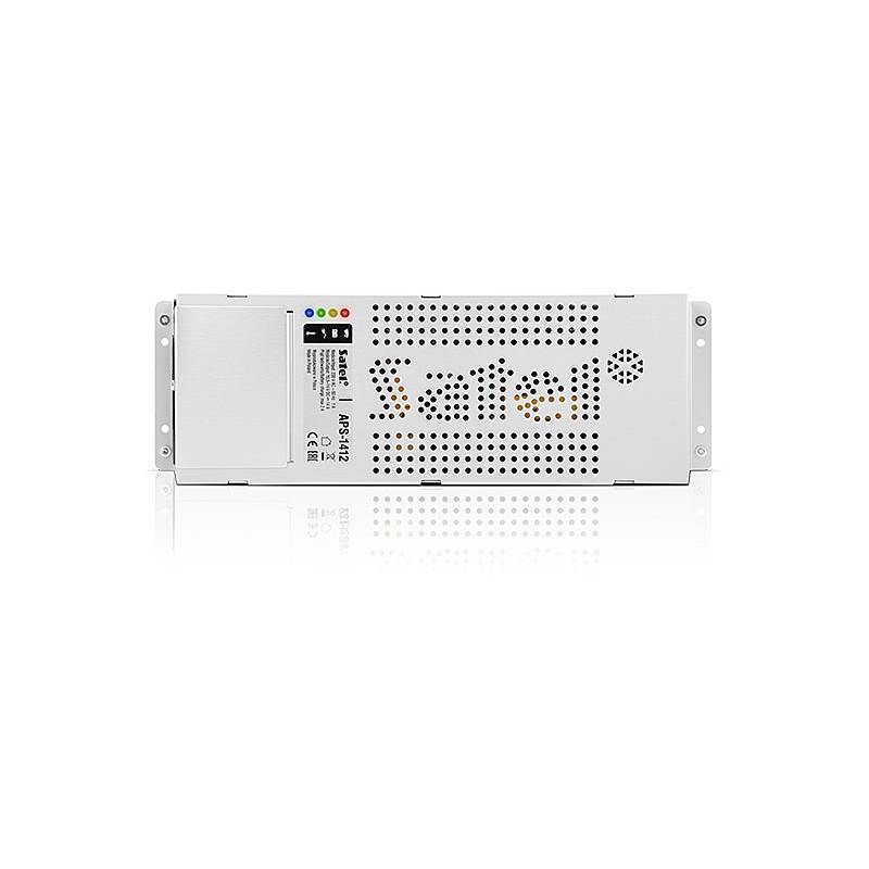 Satel APS-1412 Puffernetzteil 14A/12VDC, Leistungsstarkes Puffernetzteil mit Akku-Backup & Störungserkennung | Ideal fü