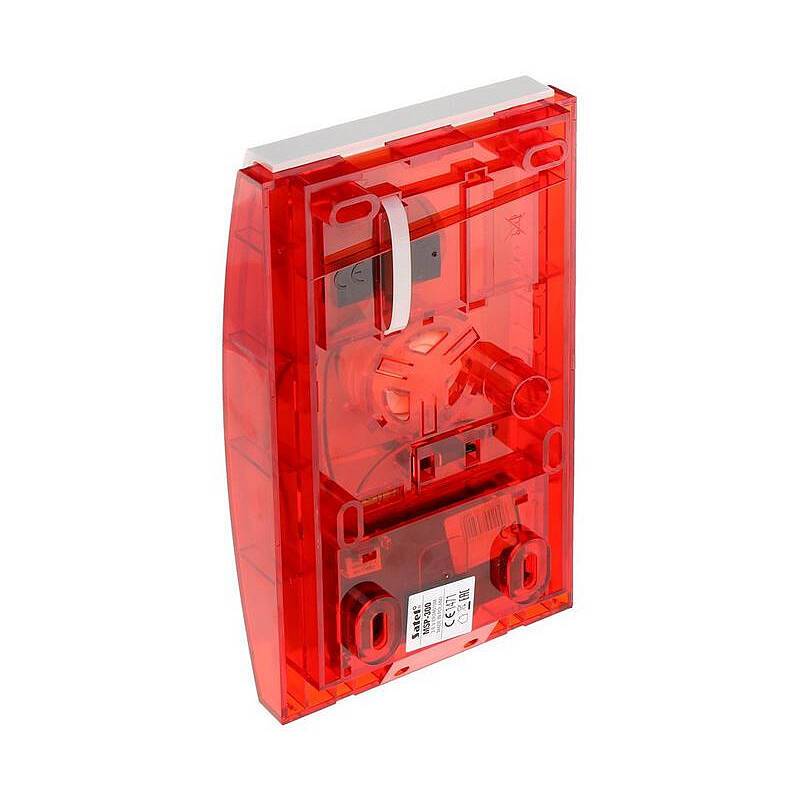 Satel MSP-300 BL opt./ak. Funk-Außensignalgeber, Sirene | Einsatzgebiet:Außenbereich | Sirenenlautstärke:105 dB | Leuch