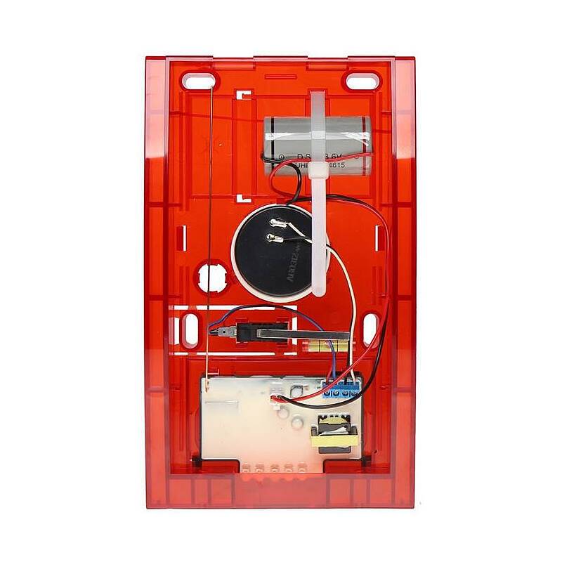 Satel MSP-300 BL opt./ak. Funk-Außensignalgeber, Sirene | Einsatzgebiet:Außenbereich | Sirenenlautstärke:105 dB | Leuch