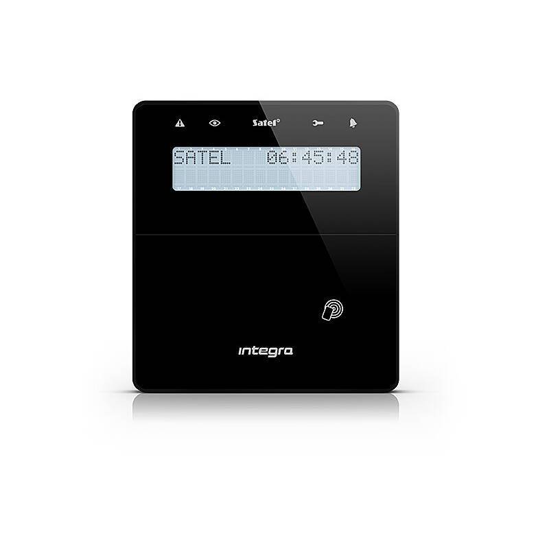 Satel INT-KWRL2-B Funk-Bedienteil mit Display, Bedienteil | Einsatzgebiet:Haustür, Treppenhaus, Flur | Bedienung:direkt