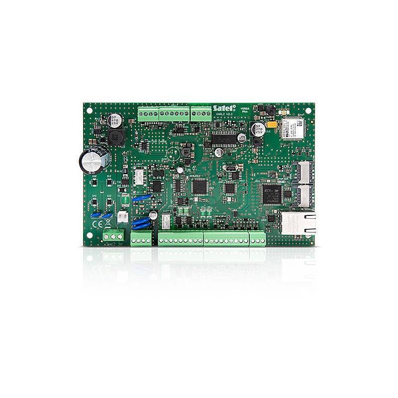 Satel VERSA Plus Hauptplatine Alarmzentrale, Hauptplatine | nach Richtlinien:EN 50131 Grad 2 | Einsatzgebiet:Gewerbeobj