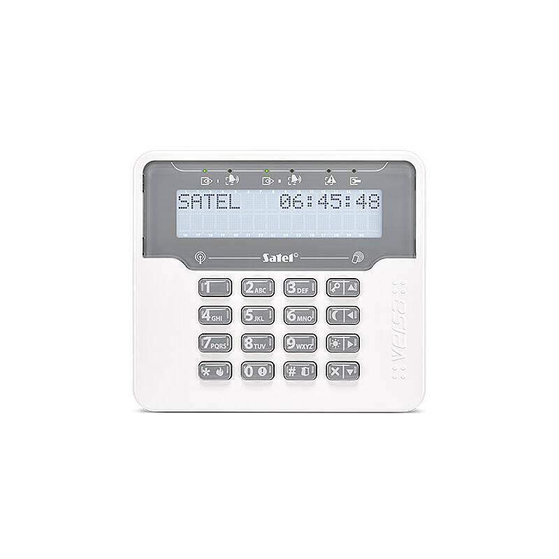 Satel VERSA-KWRL2 Funk Bedienteil mit Display, Bedienteil | Einsatzgebiet:Haustür, Treppenhaus, Flur | Bedienung:direkt