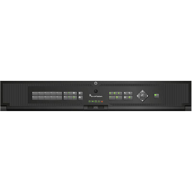 TruVision TVR-4616-6T 16-Kanal DVR 4K, HDMI/VGA, NVR, DVR(4K Ultra HD max. Bildauflösung) | max. Kamera-Anzahl:16 | max