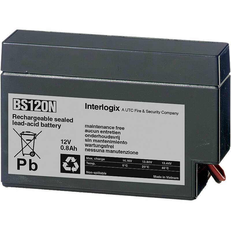 Aritech BS120N Akku 12 Volt/0,8 Ah, Akku, Zubehörartikel | nach Richtlinien:VdS