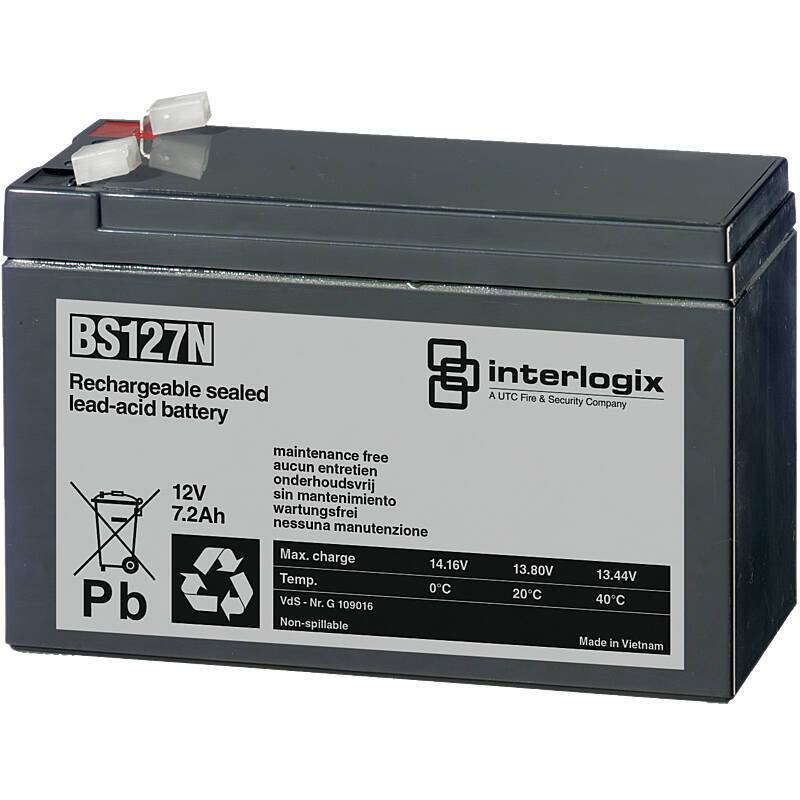 Aritech BS127N Akku 12 Volt/7,2 Ah, Akku, Zubehörartikel | nach Richtlinien:VdS