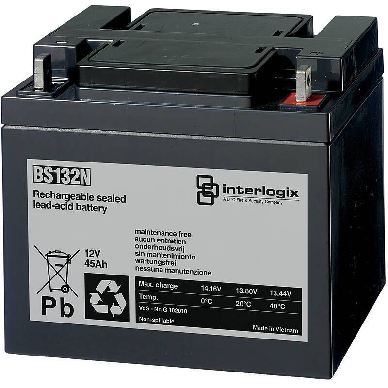 Aritech BS132N Akku 12 Volt/45 Ah, Akku, Zubehörartikel | nach Richtlinien:VdS