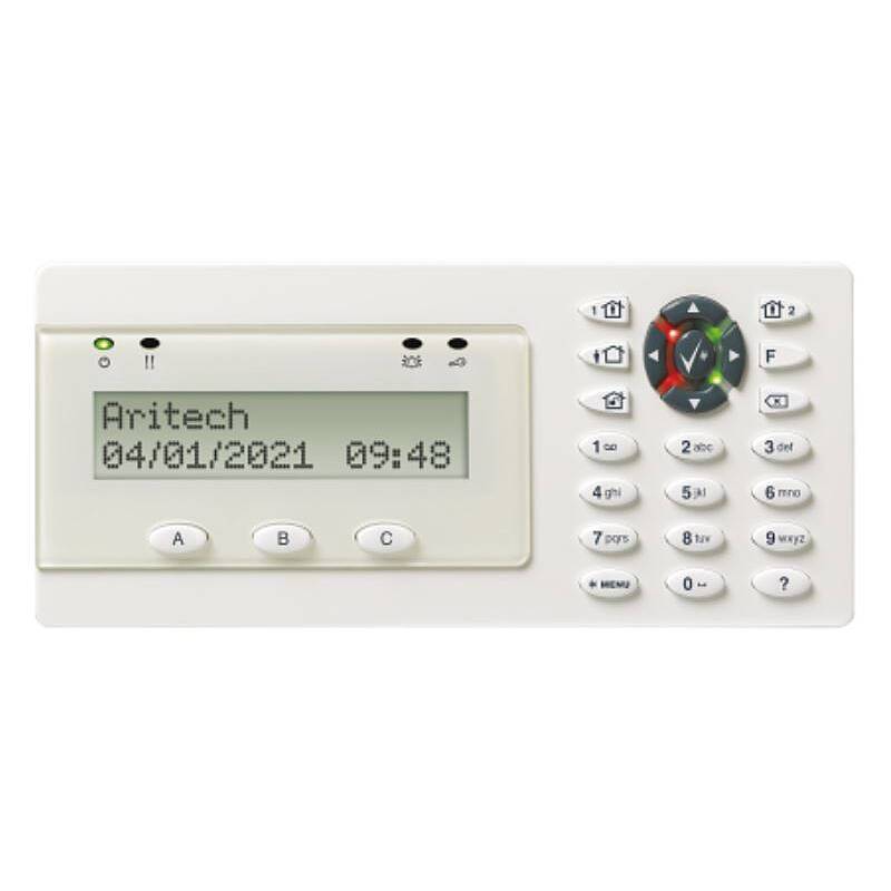 Aritech ATS ATS1500AV-IP-MM-HK VdS-C Alarmzentrale, VdS Alarmanlage mit Bedienteil | 8 integrierte Zoneneingänge | Maxi