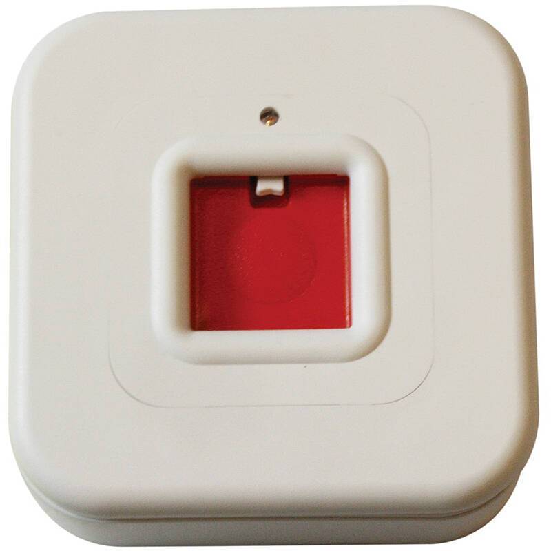 Aritech Überfallmelder UM2DLED VdS-C weiß, mit Led, VdS-C ÜberfallmelderAufputz mit LED-Anzeige | Kontakt1 x Wechsler /