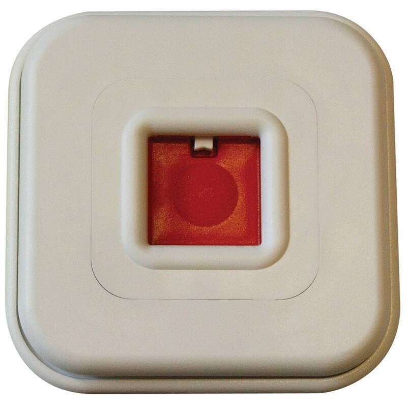 Aritech Überfallmelder UM1D50 VdS-C weiß Unterputz, VdS-C ÜberfallmelderUnterputz mit Wechselkontakt | Zum Einbau in ge