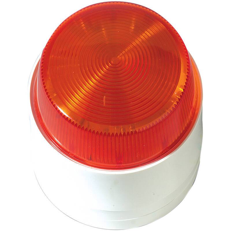 Aritech AB301 Blitzleuchte ,115mA, orange, Blitzlicht | Einsatzgebiet:Außenbereich, Gewerbeobjekte, Haus, Wohnung | Fun