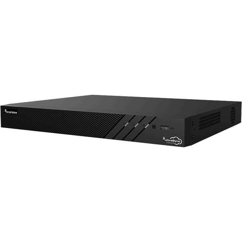 TruVision TVR-1716-6T 16-Kanal DVR 4K, HDMI/VGA, NVR, DVR(4K Ultra HD max. Bildauflösung) | max. Kamera-Anzahl:16 | max