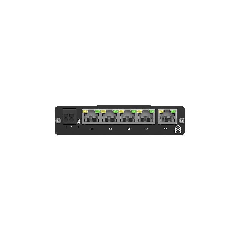 Teltonika TSW010 unmanaged Industrie Switch 5-Port, Industrie Switch für den professionellen Einsatz | Fünf 10/100-Ethe