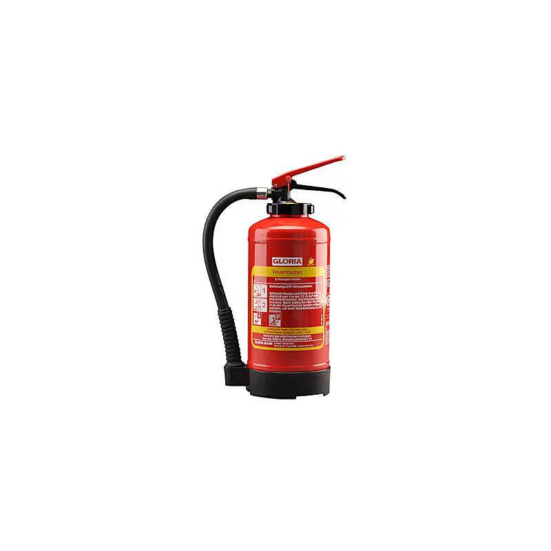 GLORIA Fettbrandlöscher FA 3 Easy, Set-Inhalt: Wandhalterung, Feuerlöscher | Aufladelöscher, Feuerlöscher - Modell: Eas