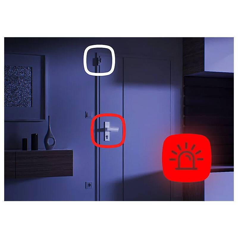 BE WAVE Multipurpose Detector BR Universalmelder, Öffnungsmelder, Wassermelder, Erschütterungsmelder, Temperatursensor,