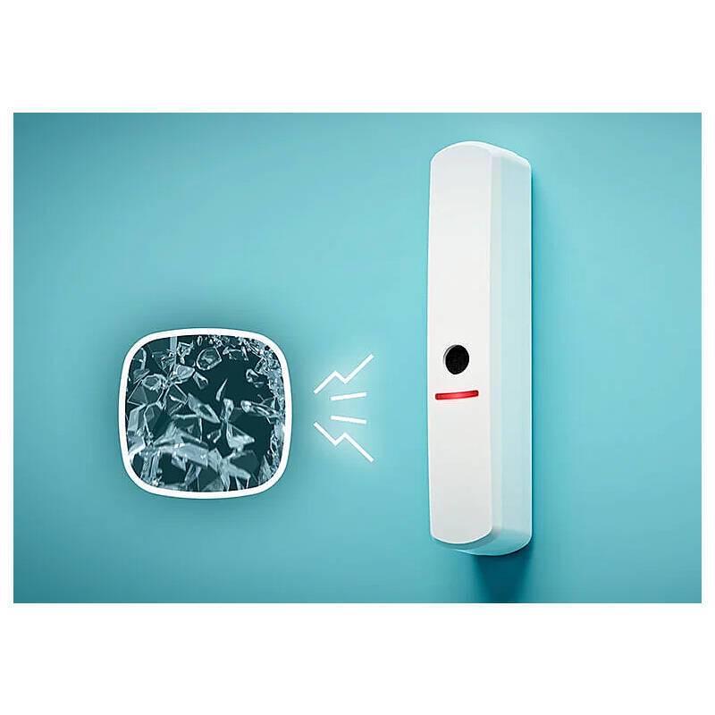 BE WAVE Glass Break Detector Funk-Glasbruchmelder, Glasbruchmelder | nach Richtlinien:EN 50130-4, EN 50130-5, EN 50131-