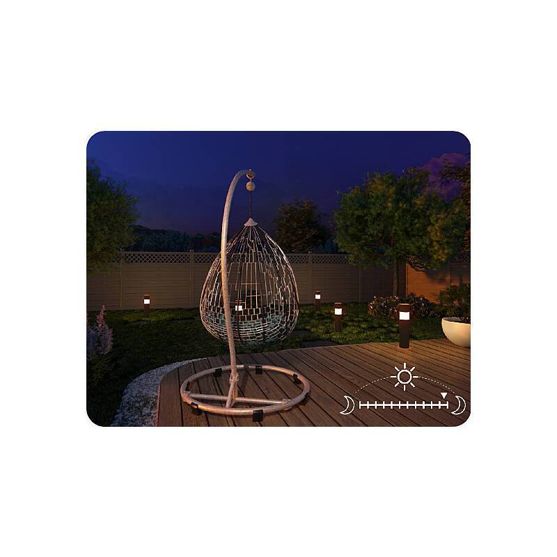 BE WAVE Outdoor Dusk Detector Funk-Dämmerungmelder, Temperaturmelder, Dämmerungsmelder | nach Richtlinien:EN 50130-5 Gr