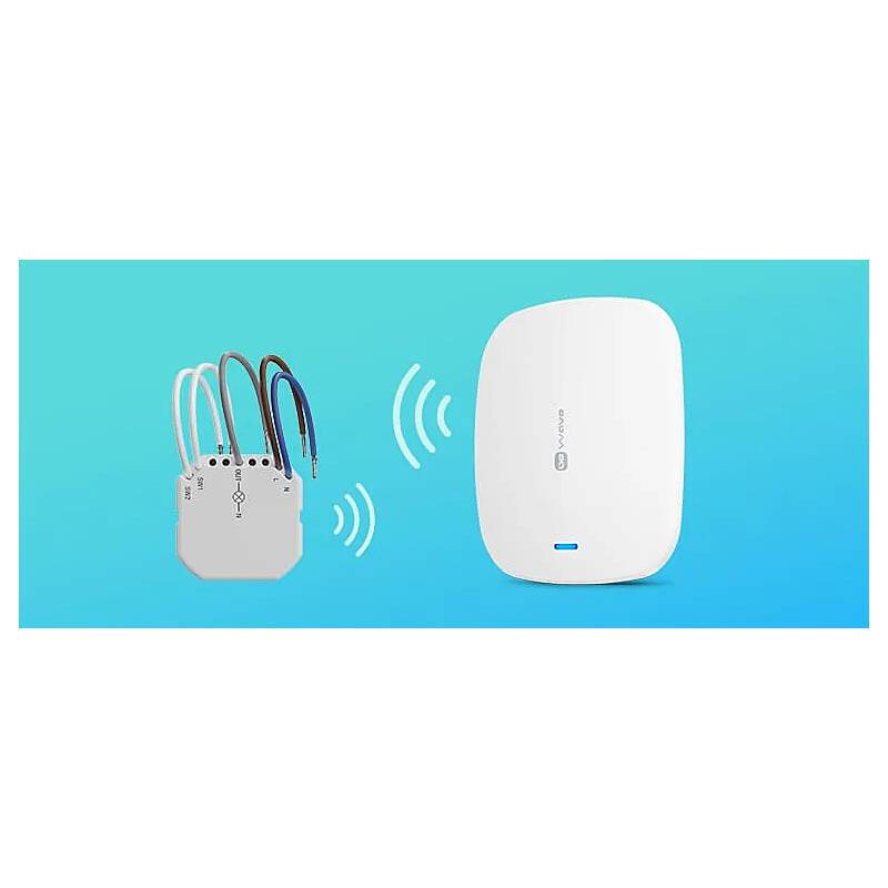 BE WAVE Smart Dimmer Funk-Dimmer 230V, Dimmaktor, Steuergerät, Modul | nach Richtlinien:EN 50130-4, EN 50130-5, EN 5013