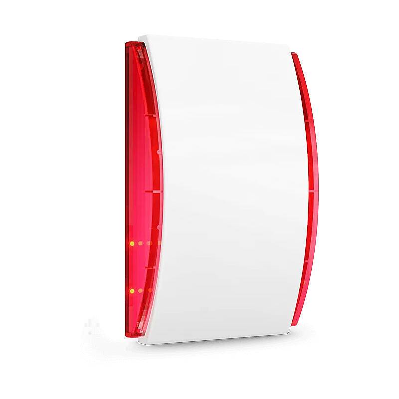 BE WAVE Indoor Siren R Funk-Innensirene, rot, Sirene | nach Richtlinien:EN 50130-4, EN 50130-5, EN 50131-1, EN 50131-5-