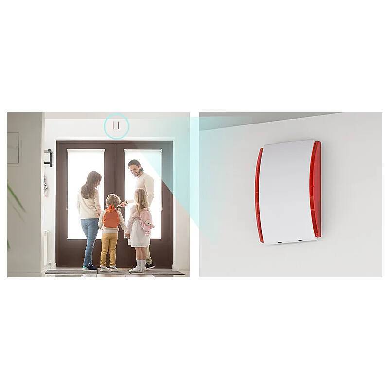 BE WAVE Indoor Siren BL Funk-Innensirene, blau, Sirene | nach Richtlinien:EN 50130-4, EN 50130-5, EN 50131-1, EN 50131-