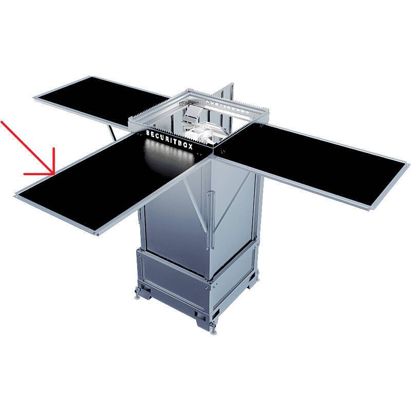 SB-Solar-Set Solar SET mit 3 Solar Zellen, 305W, Set mit 3 Solar Zellenjeweils 305W | AKKU SKID mit 2 AKKu 225 Ah | Ink