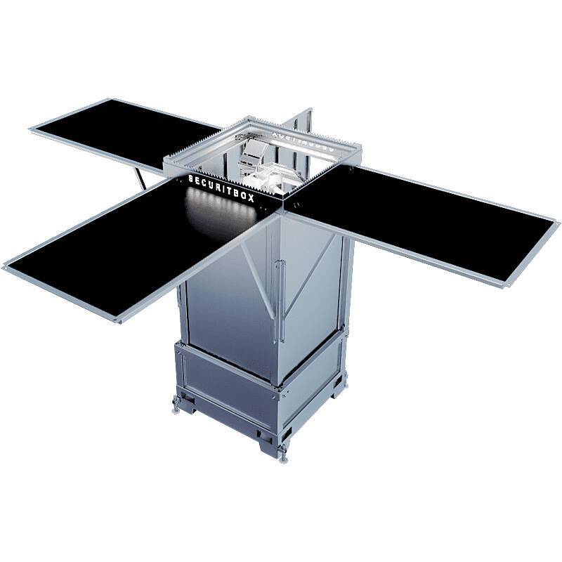 SB-Solar-Set Solar SET mit 3 Solar Zellen, 305W, Set mit 3 Solar Zellenjeweils 305W | AKKU SKID mit 2 AKKu 225 Ah | Ink