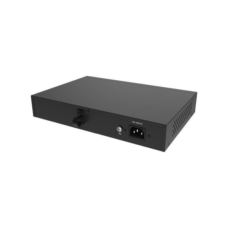 Eagle Eye Switch SW10g (8 Port Gb Managed PoE+), Switch, Zubehörartikel | Anwendung: Videoüberwachung | Farbe: Schwarz