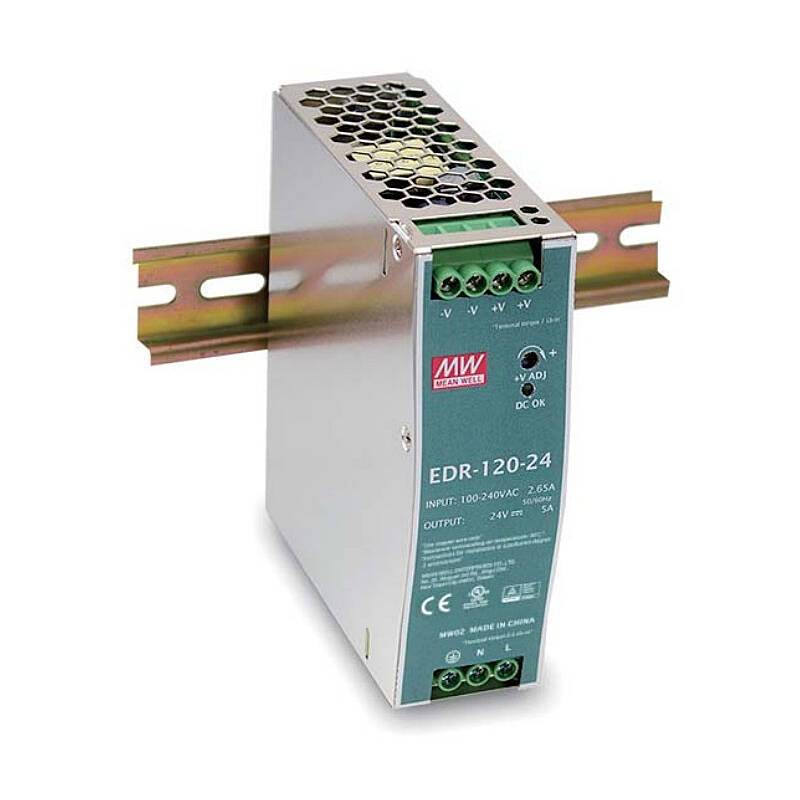 Meanwell EDR-120-48 Netzteil - 48V Hutschiene 120W, Netzteil, Zubehörartikel