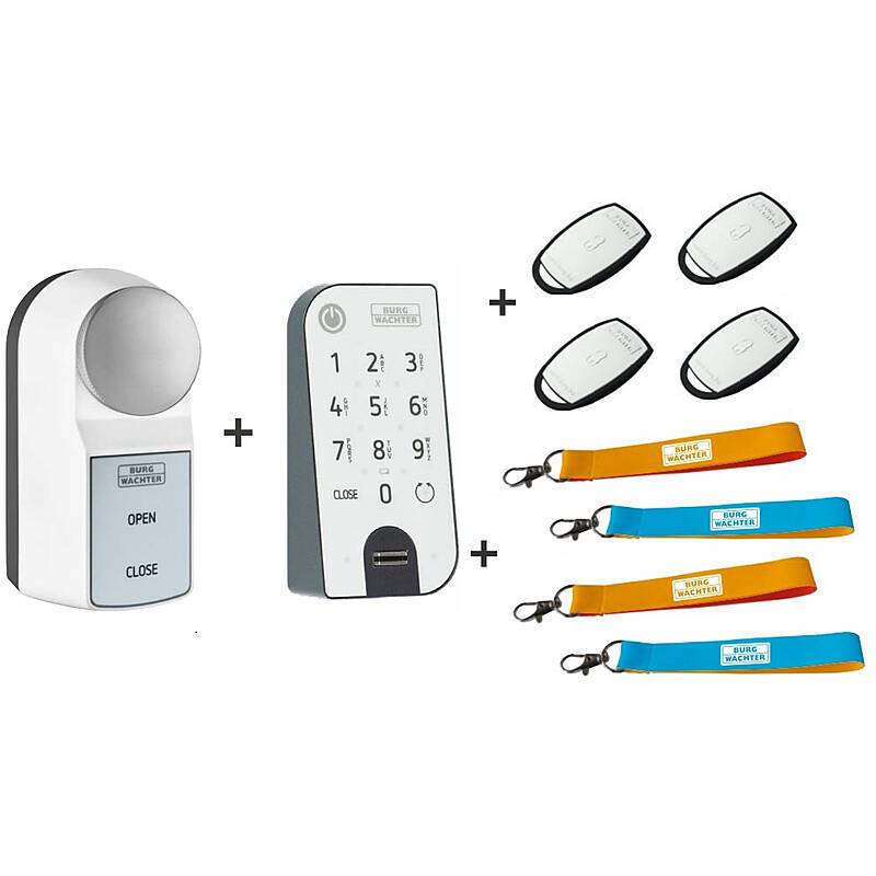 Burg Wächter ENTRY ACTIVE Family Pack BIG, BIG FAMILY PACK besteht aus:1x Motorschloss ENTRY ACTIVE 7700, 1x Fingerprin