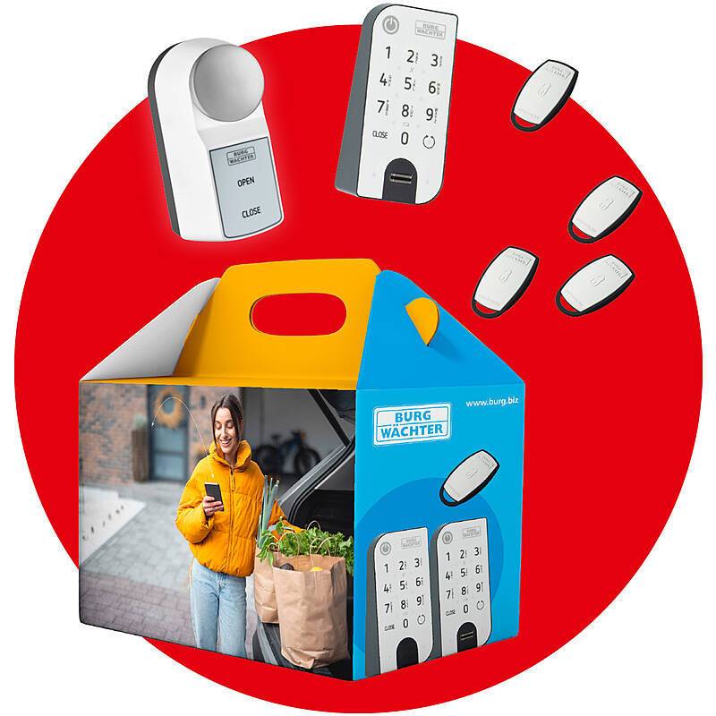 Burg Wächter ENTRY ACTIVE Family Pack BIG, BIG FAMILY PACK besteht aus:1x Motorschloss ENTRY ACTIVE 7700, 1x Fingerprin